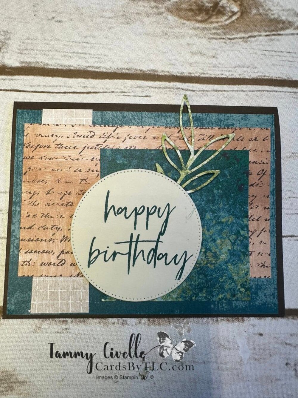 Birthday Card - Hand Crafted By Me